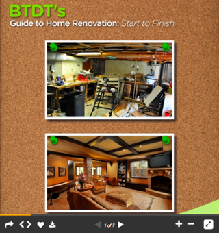Home Renovation Journey Infographic